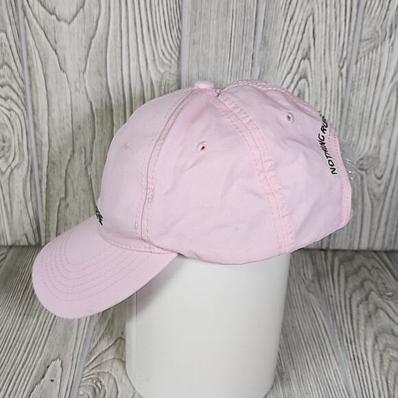 John Deere Pink Adjustable Back Hat With Embroidered Logo One Size Fits All - Picture 3 of 7